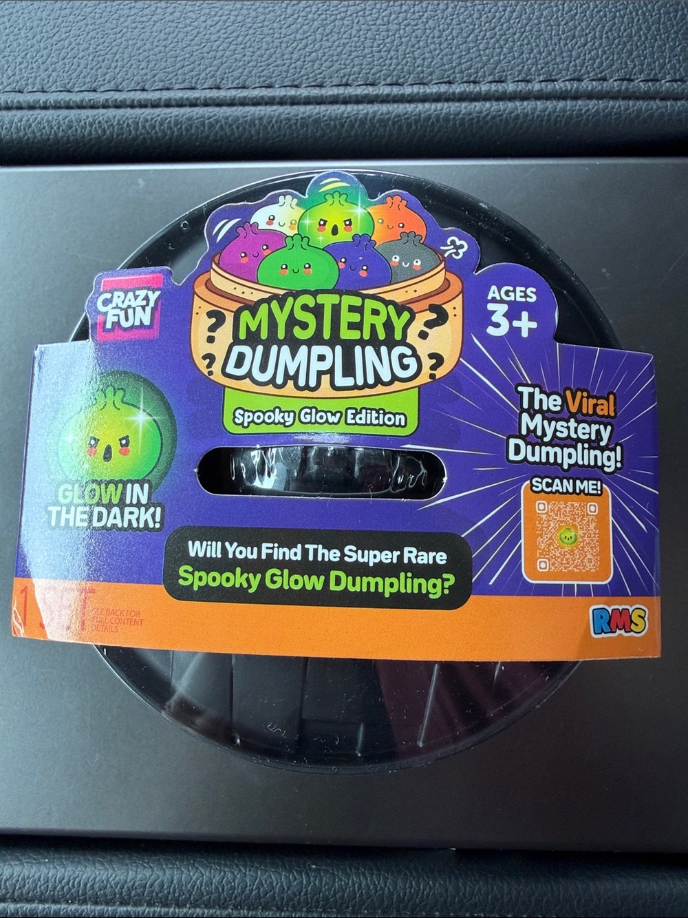 Mystery Dumpling Spooky Glow Edition - Glow-in-the-Dark Kids Toy.